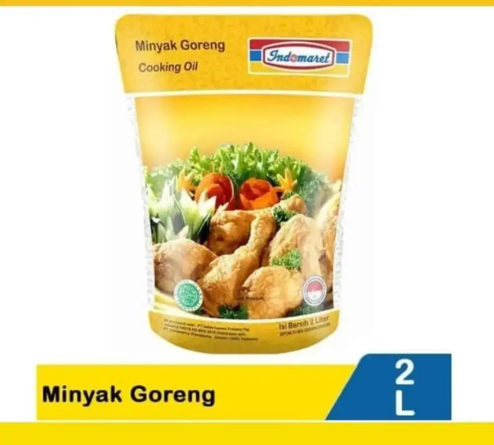Minyak goreng merk Indomaret 2 lt