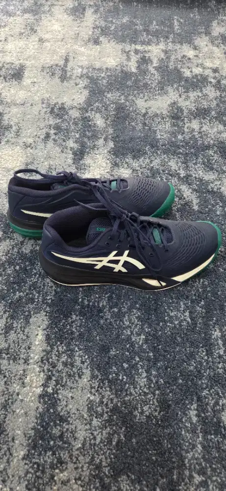 Sepatu Asics Gel Resolution X Men's Midnight Cream 2025 ORIGINAL 100%
