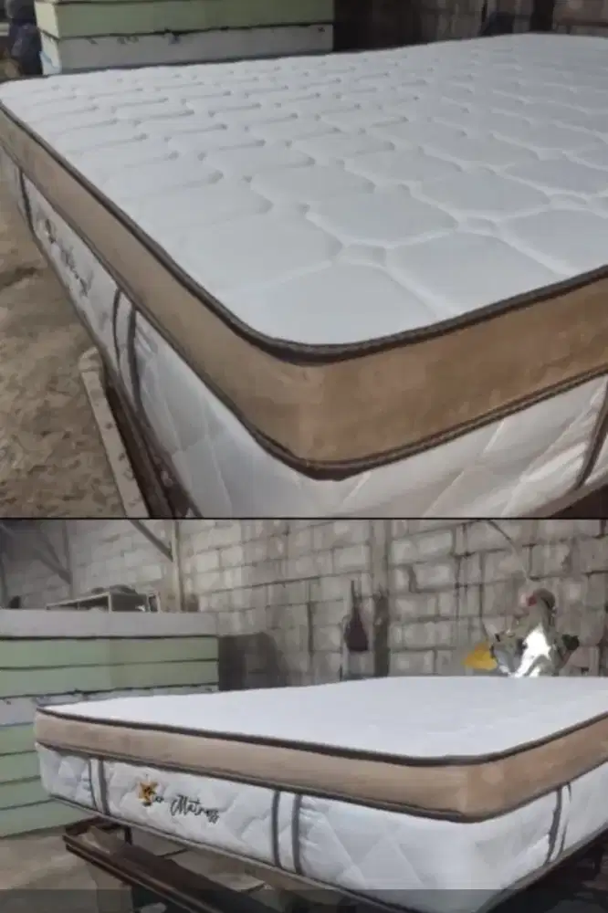 Kasur Spring Bed  2 Unit Baru  (hanya Kasur saja)