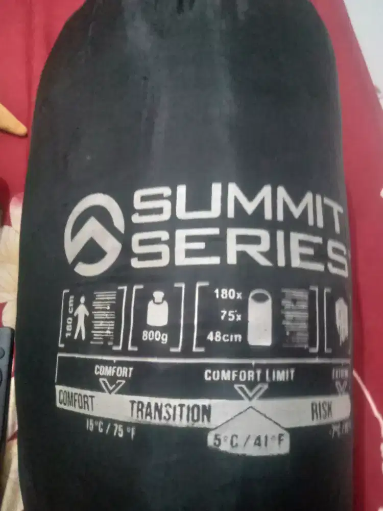 Sleeping bag bulu summit series