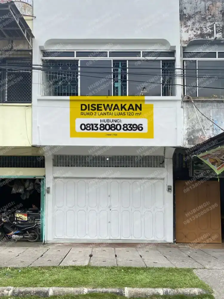 RUKO DISEWAKAN di Jl Sultan Syarif Kasim SSK Dumai Kota Dumai Timur