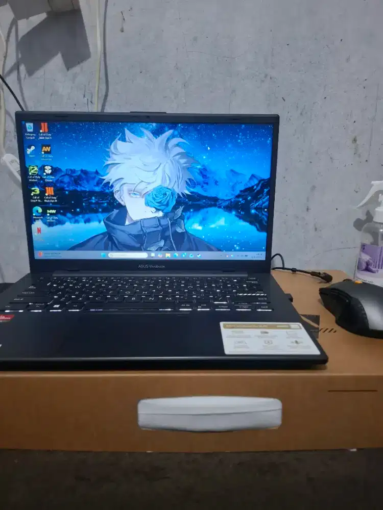 Asus vivobook go 14 ryzen 3 7320u Ram8gb Ssd 512gb