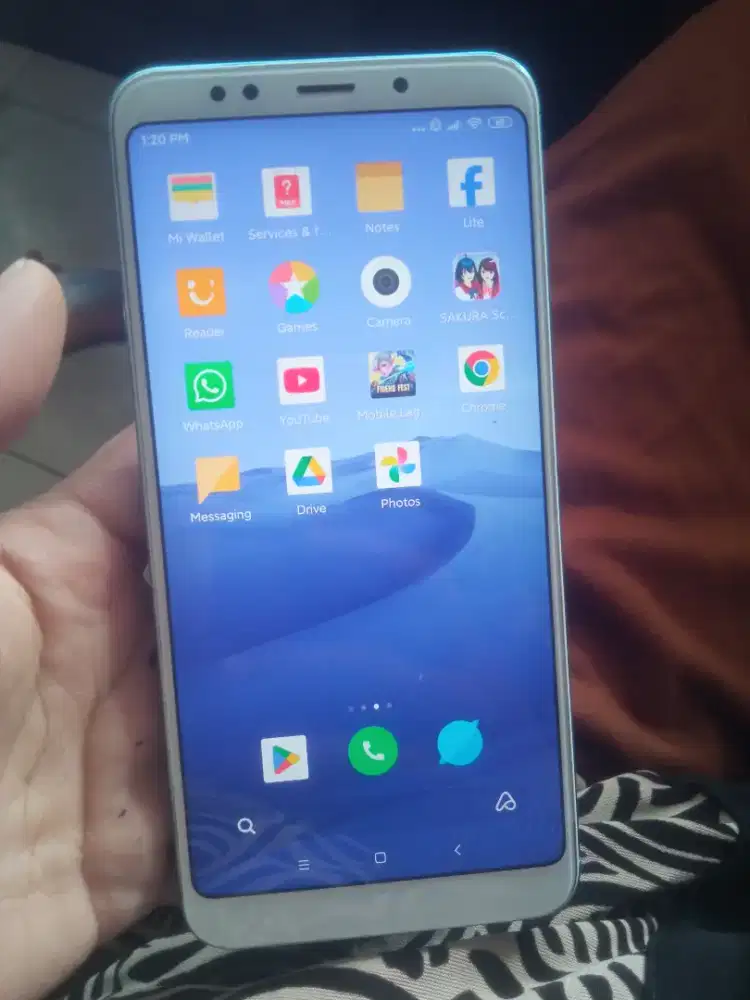 Redmi 5plus ram3 rom32 4g normal siap pakai