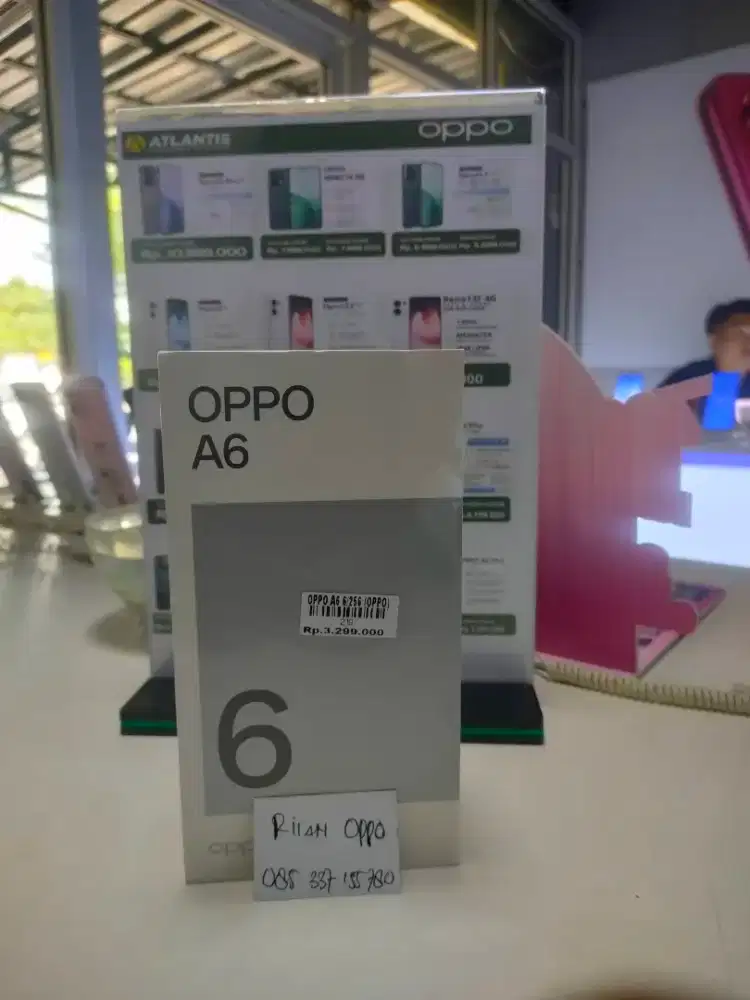 Oppo A6 Ram 6/256gb ATLANTIS DAHSYAT
