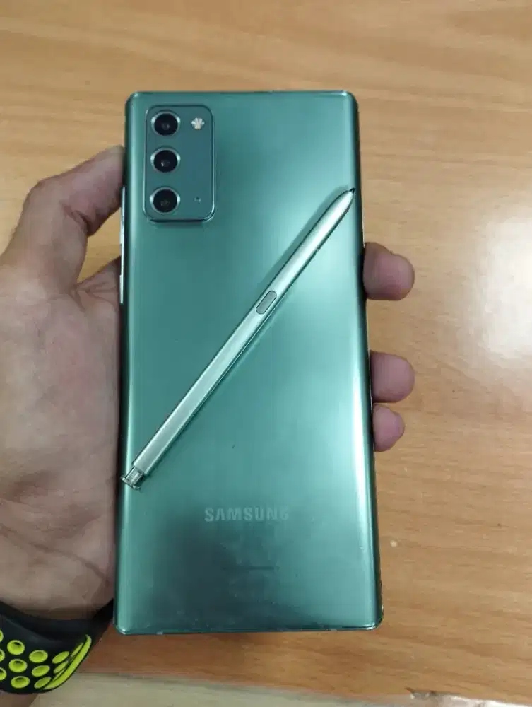 Samsung note 20 4G ram 8/256 resmi sein