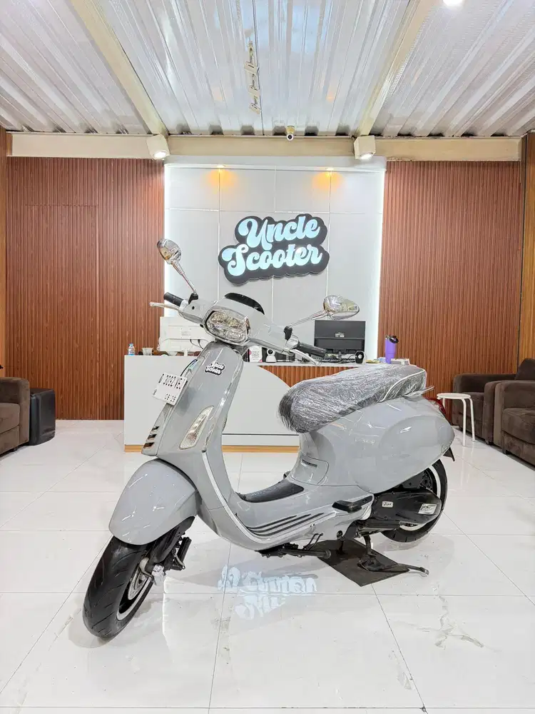 Vespa Sprint IGET ABS FACELIFT 150ie Tahun 2019 Grey Avio