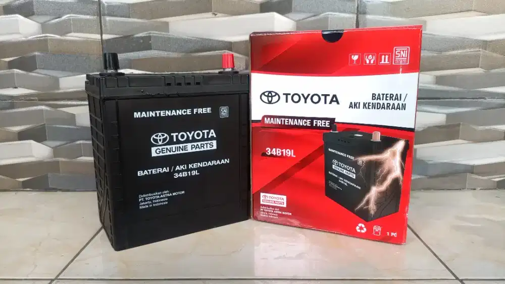 Aki accu copotan Toyota 34B19L / NS40ZL 32 ah avanza ayla agya dll