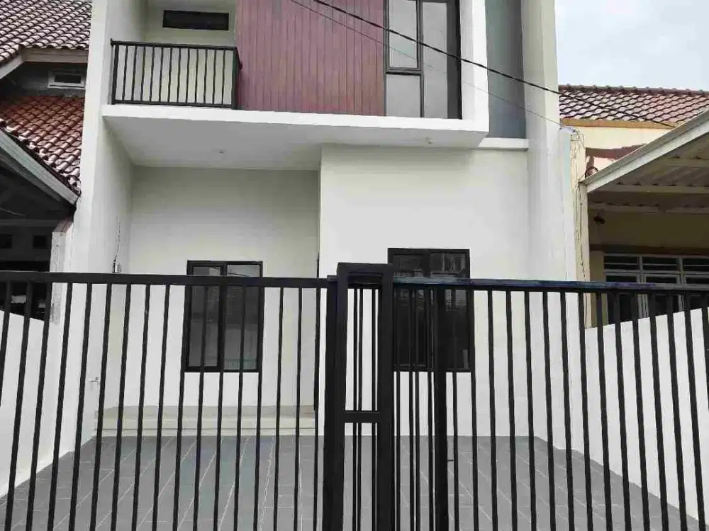 Dijual Rumah Baru Modern Regency Villa Melati Mas blok E BSD