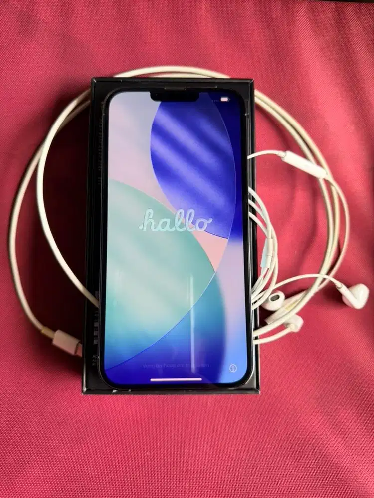 DIJUAL IPHONE 13 PRO MAX IBOX 256GB SIERRA BLUE