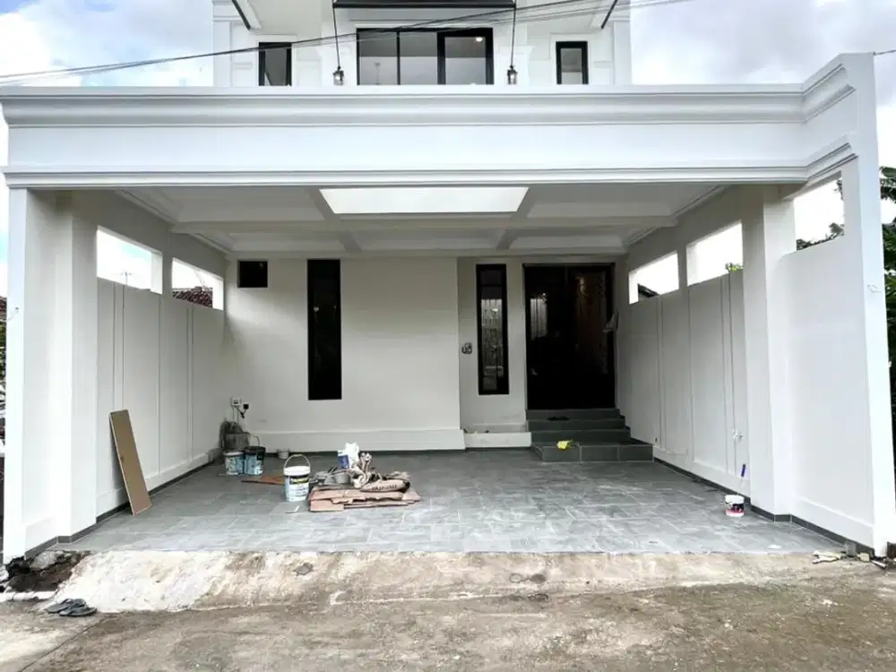 Rumah Mewah 2 Lantai Yogyakarta, Belakang Hotel Orchid Kawasan premium Sleman