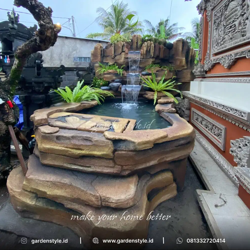 Kolam Relief Tebing Buatan