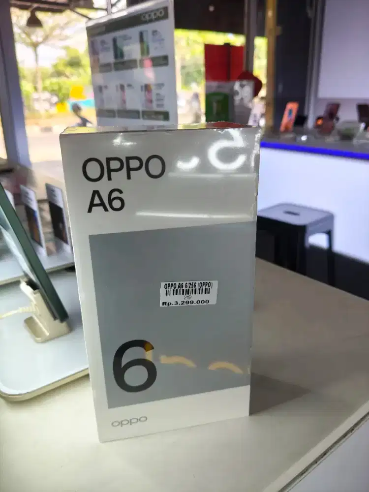 Oppo A6 6/256 garansi resmi 1tahun Atlantis dahsyat
