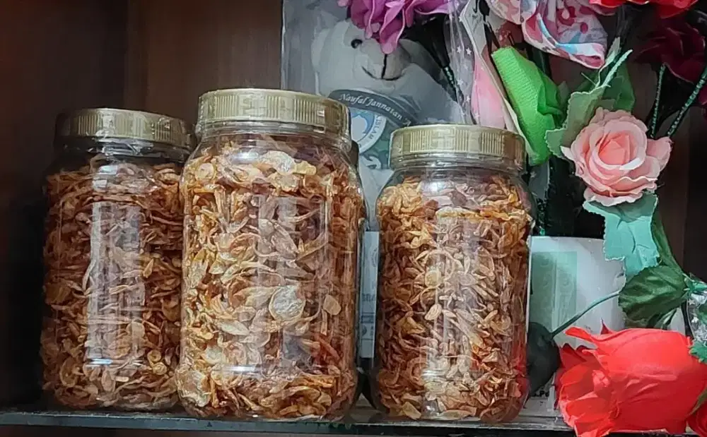 Bawang goreng original toples 500ml
