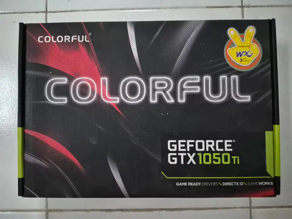 VGA/GPU Colorful NVIDIA Geforce GTX 1050 Ti 4GB