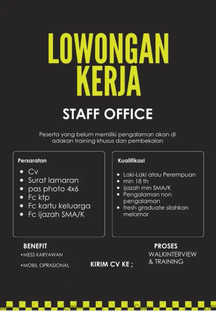 INFO LOKER SURABAYA PUSAT