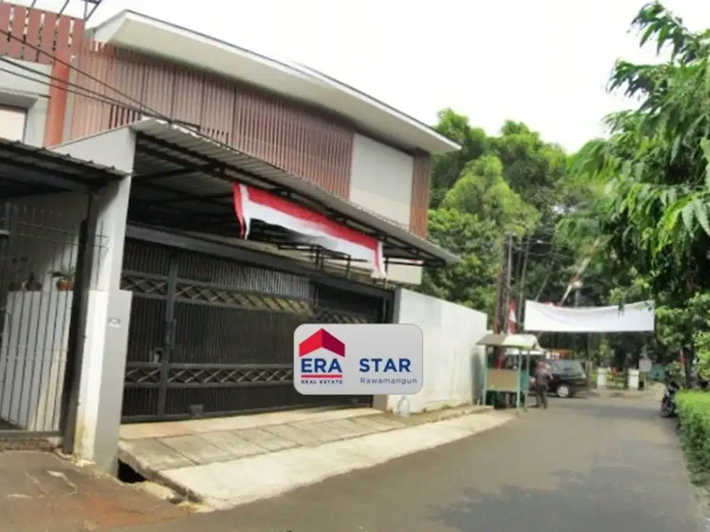 Rumah Hook hitung tanah harga sangat murah di Tangkuban Perahu, Guntur, Setiabudi Jakarta Selatan