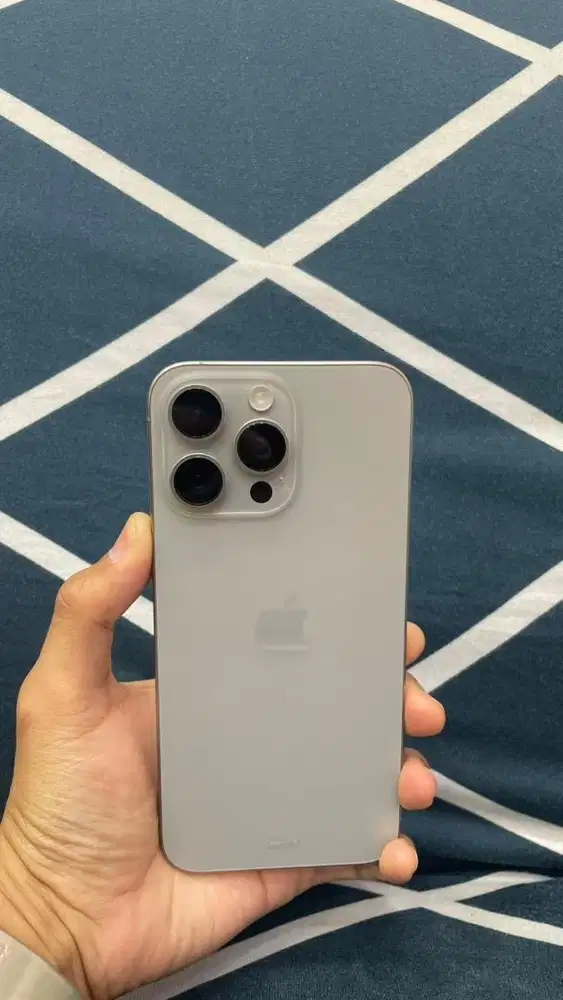 Iphone 15 Promax 256gb ex ibox Natural Titanium