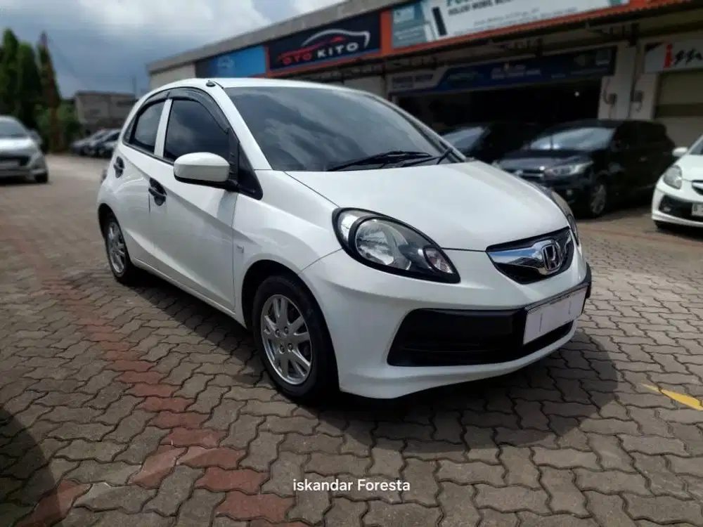 Dp8jt Brio S At'13 mulus nyaman Siap pakai bebas tabrak&banjir