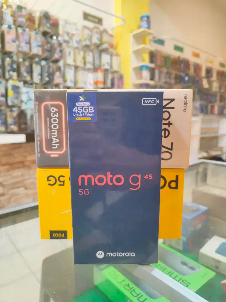 Motorola G45 5G 8/256 Promo+bonus cash & credit garansi Resmi