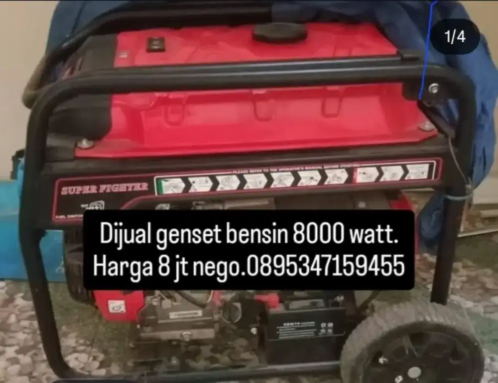 Genset bensin 8000 watt