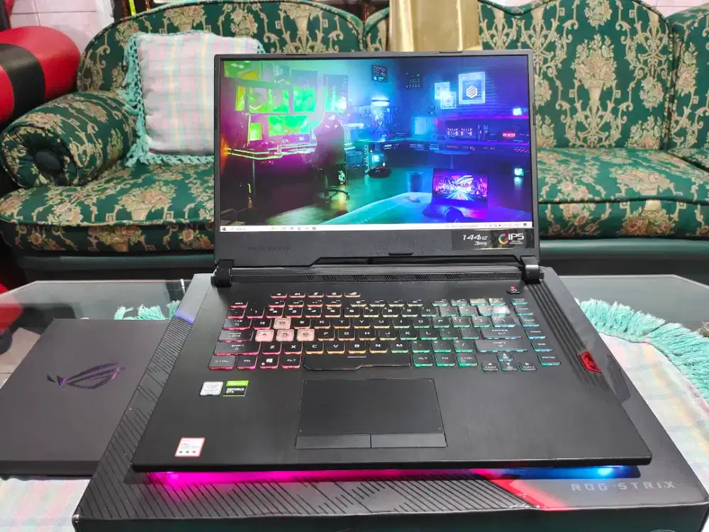 Laptop Asus rog g5531gu core i7 97500h 16/256+1t gtx 1660ti 6gb 144hz