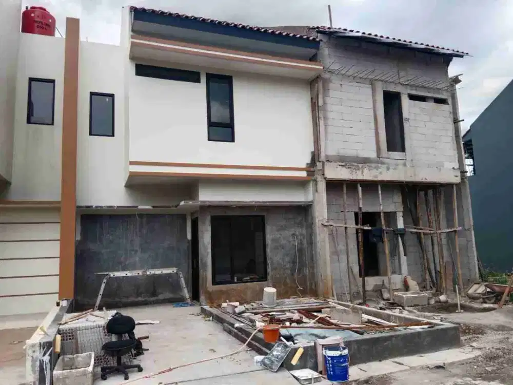 Dijual Rumah Minimalis Modern ditengah kota Cibinong.Promo Akhir tahun Tanpa DP free All in
