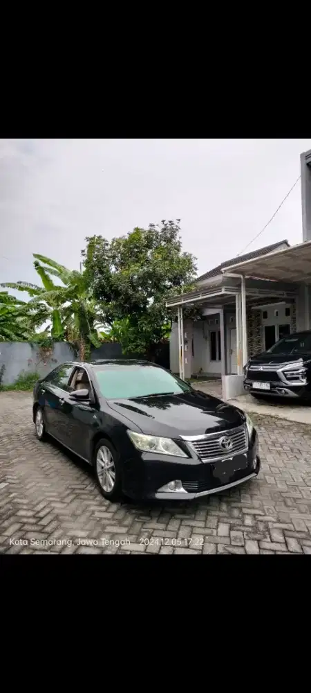 DIJUAL Cepat Toyota Camry Tipe V 2.5 (2012)
 Kondisi Super Mulus