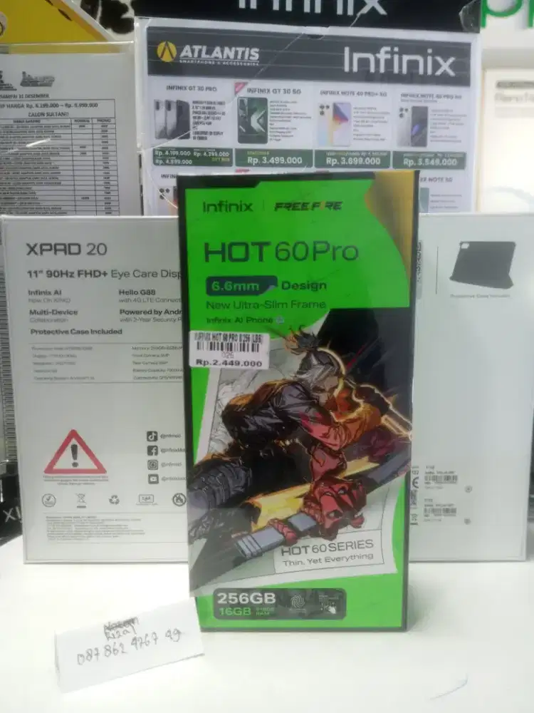 INFINIX HOT 60 PRO 8/256 | ATLANTIS DAHSYAT