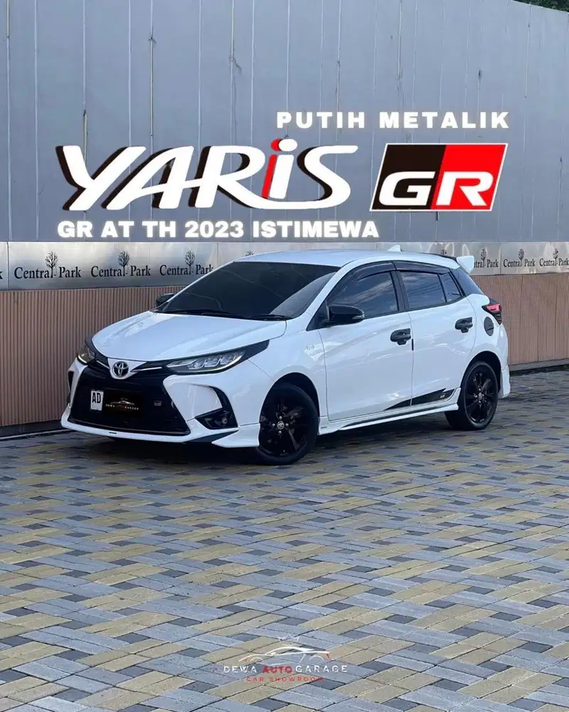 Yaris GR Matic 2023 Putih Low KM