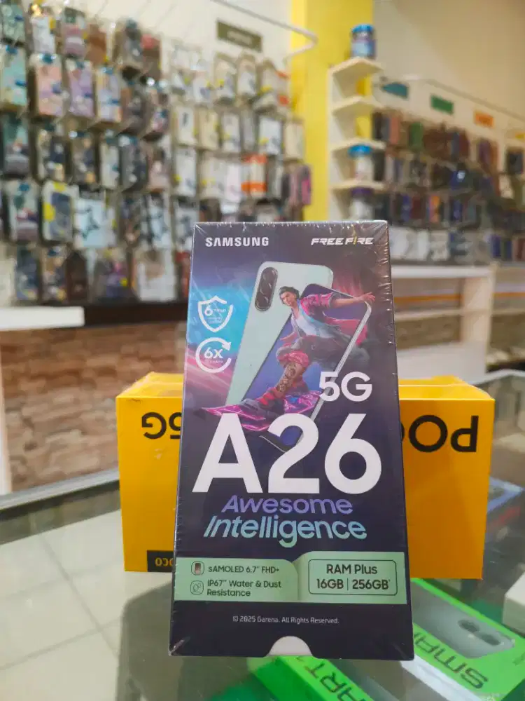 SAMSUNG A26 5G 8/256 promo+bonus cash & credit garansi Resmi