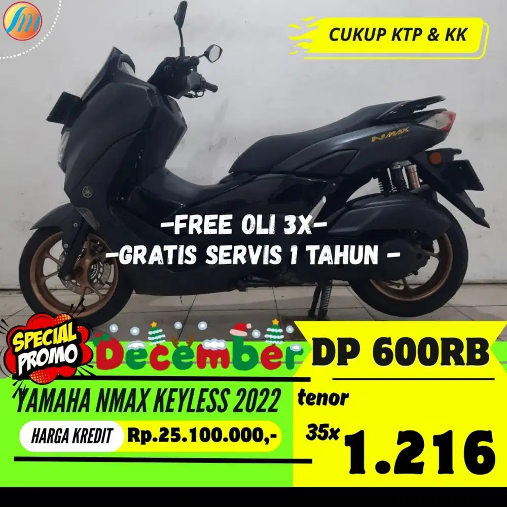 DP HANYA 600RIBU YAMAHA NMAX CONNECTED 2022 ANGSURAN SANGAT RINGAN
