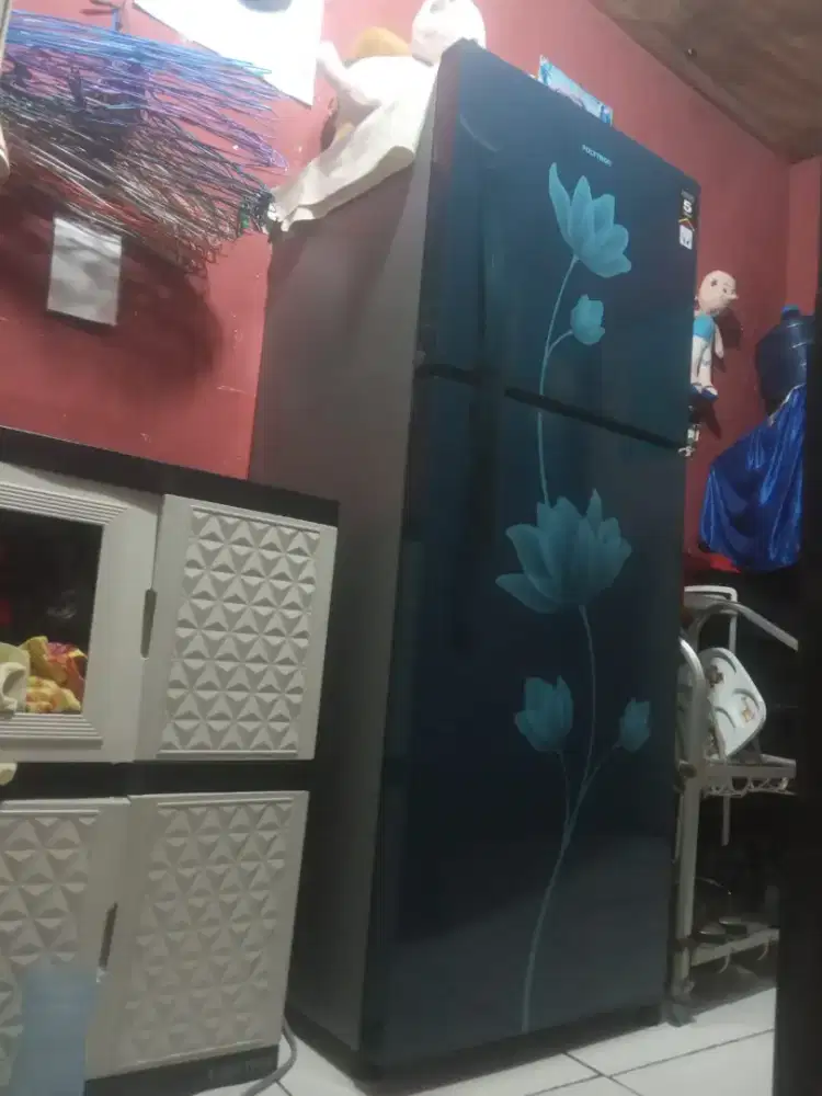 kulkas 2 pintu politron