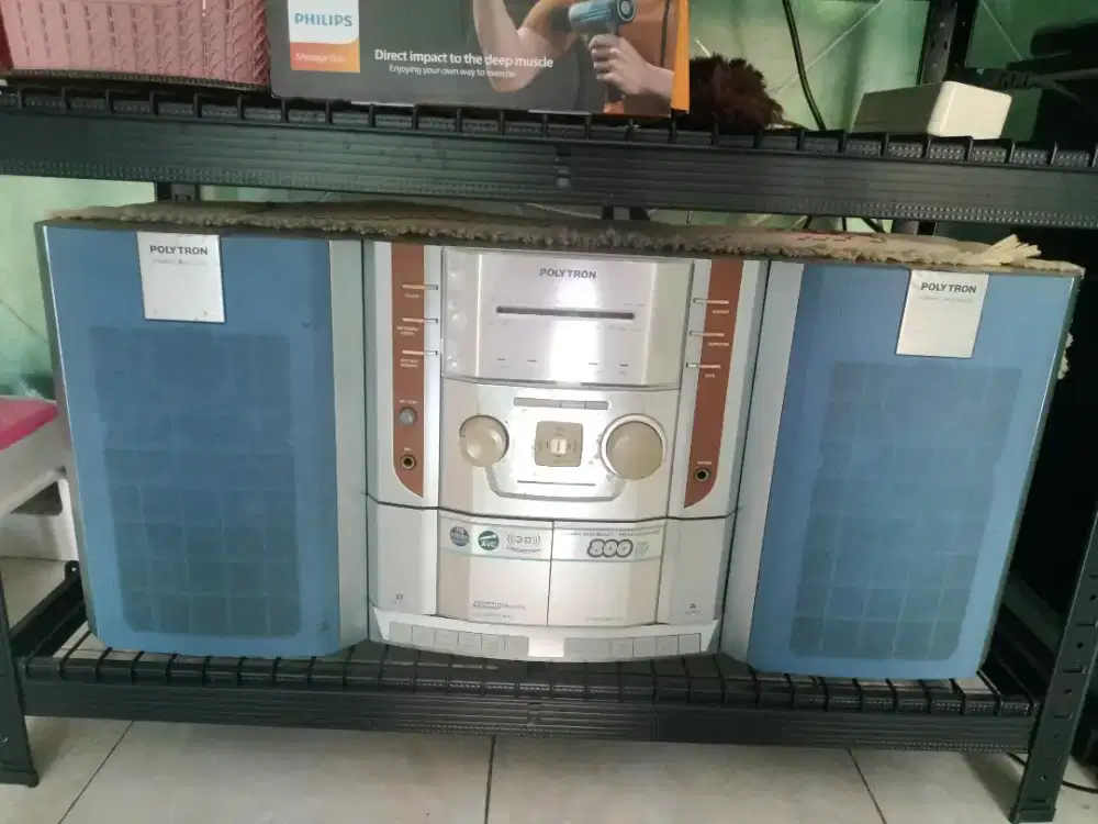 tape dan speaker polytron