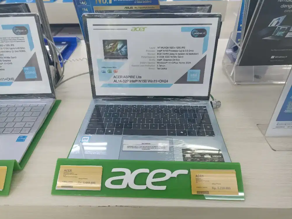 Laptop Acer 14 Aspire Lite 512GB