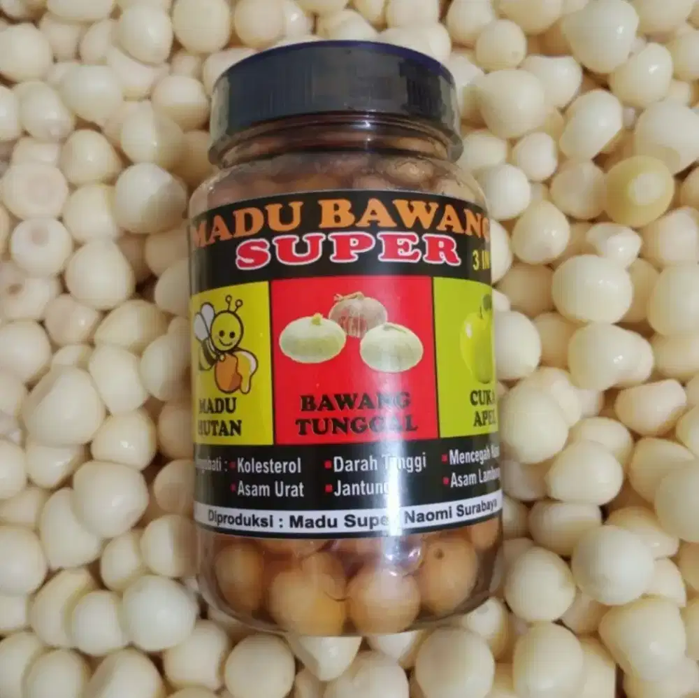 MADU BAWANG TUNGGAL CUKA APEL mencegah mengobati segala Penyakit