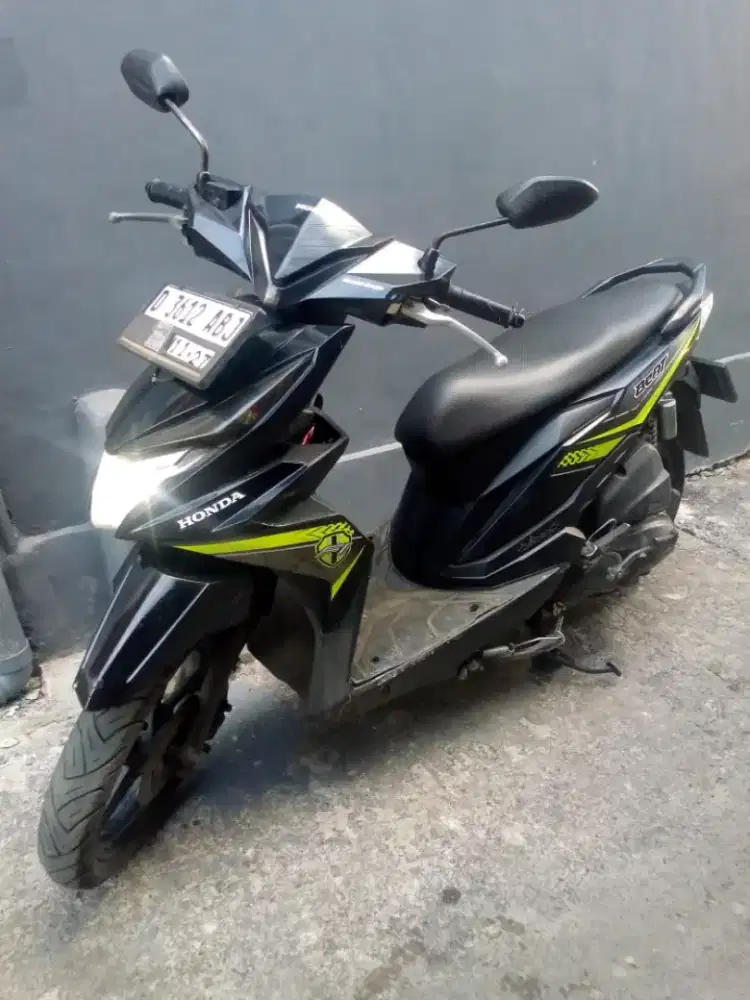 Honda beat 2017 eco ss kumplit pajak isi kaleng panjang