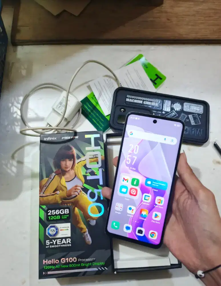 Infinix Hot 50 Ram 6+6/256 Fullset