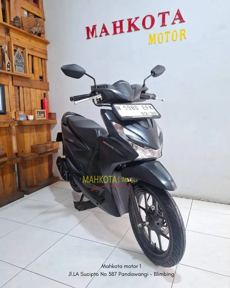 Beat Deluxe Smartkey 2025 kilometer rendah tangan pertama siap kirim