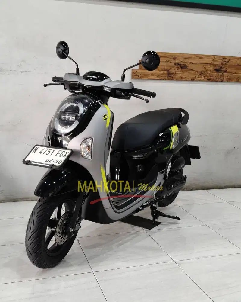 scoopy energetic 2024 tangan pertama mesin aman segel pajak hidup