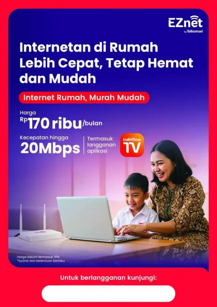 Promo IndiHome Internet cepat dan setabil