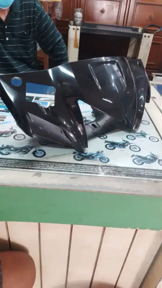 Cover lampu kaze 125