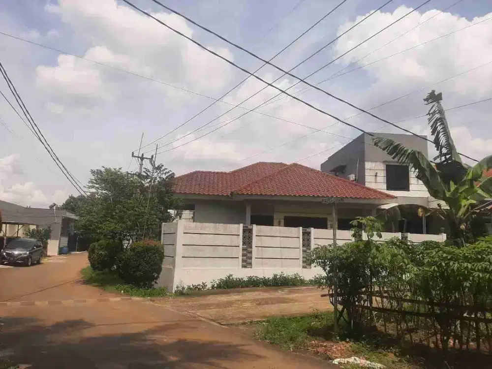 Rumah Tanah Luas 388m2 Di Pemda Sukahati Cibinong Bogor