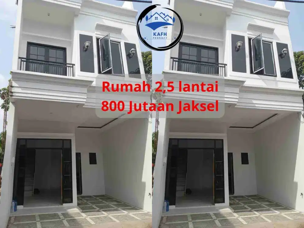 Dijual Rumah Jagakarsa Jaksel | 2,5 Lantai + Rooftop | Thalita 9 dekat Tol