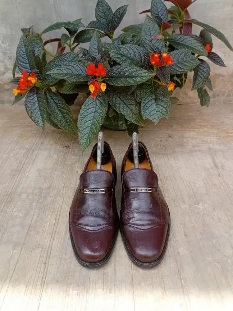 Sepatu pancus kulit. Merek.pierre cardin.sz 40/41