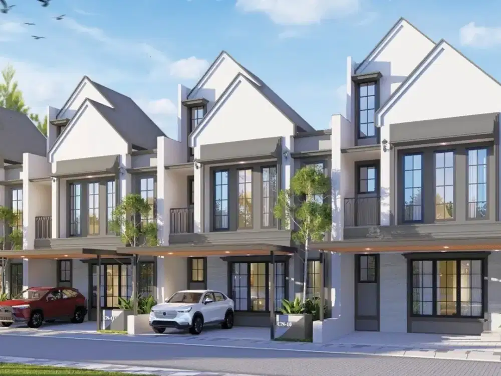 Rumah Attic 3lt 7m Conifera Terdepan Metland JGC Jakarta Garden City