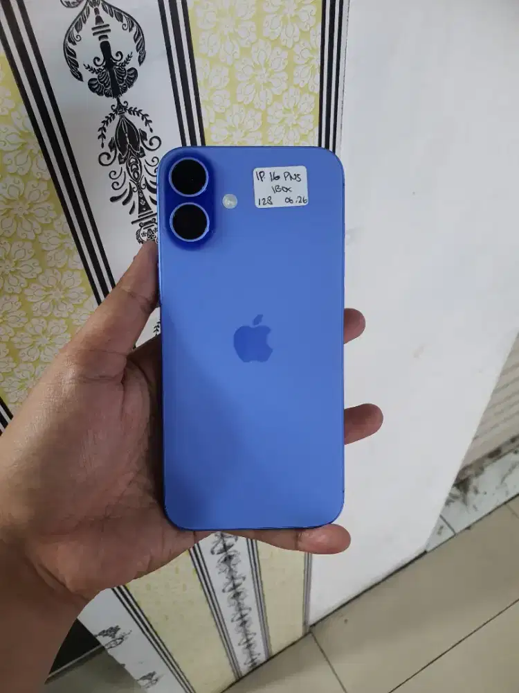 Iphone 16 Plus 128 GB Resmi iBox garansi Panjang