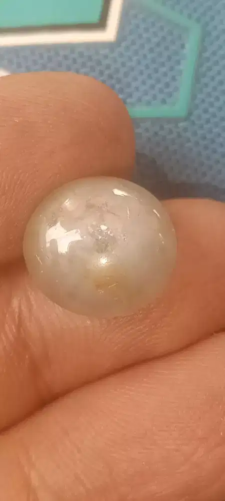 Light blue sapphire star Ceylon 13 ct