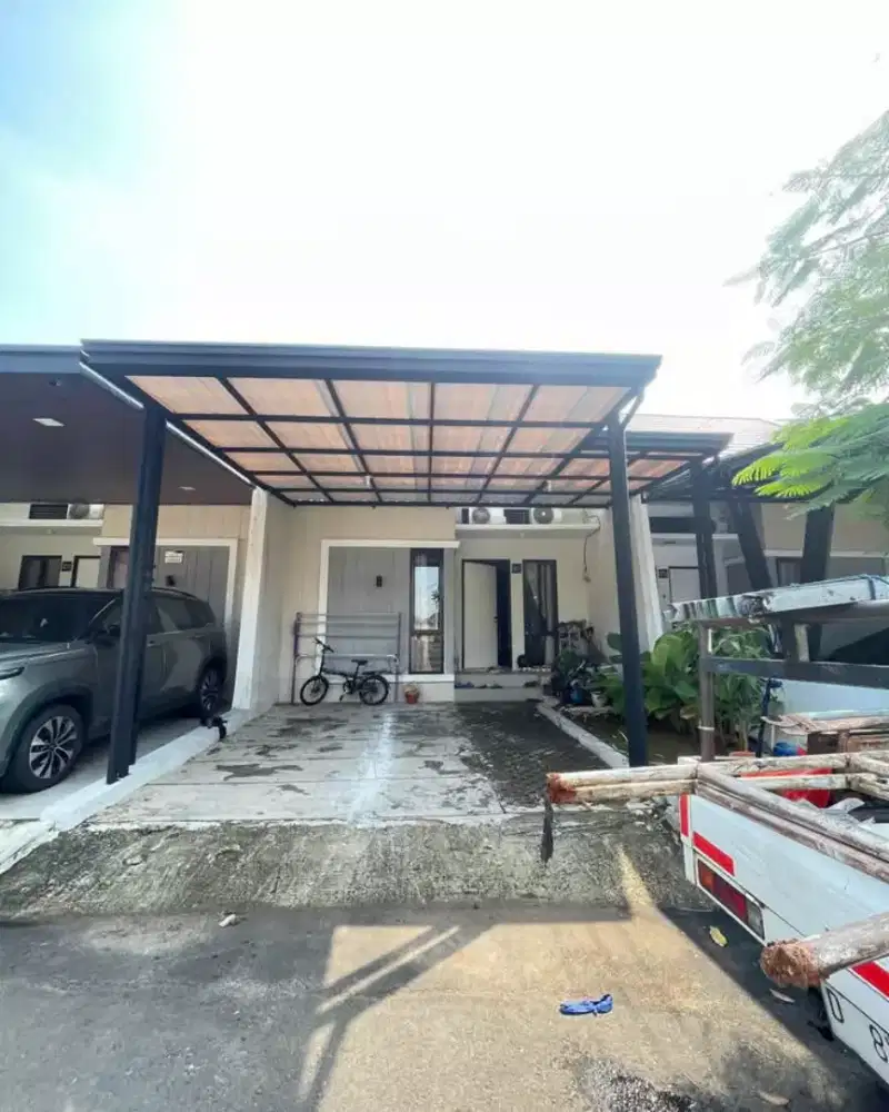 Kanopi baja ringan minimalis modern