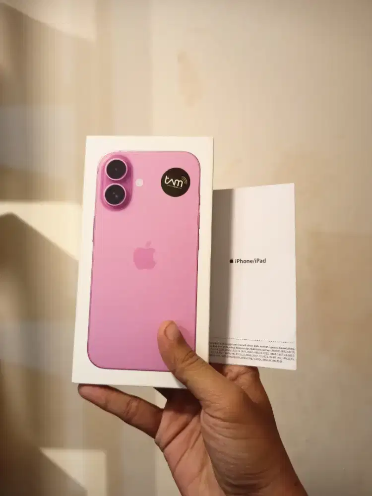 Jual Iphone 16 128Gb New Resmi Ibox Warna Pink Garansi 1 Tahun