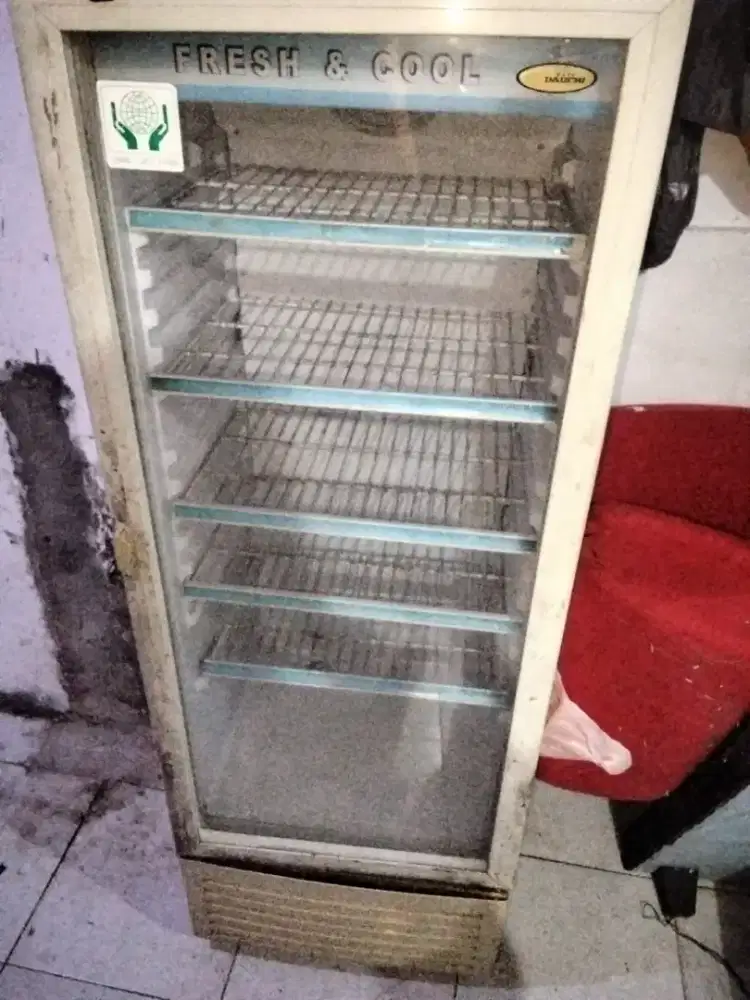 Kulkas showcase susun